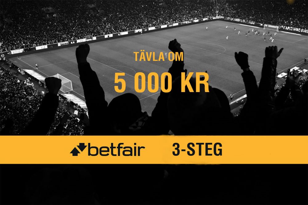 3-STEG TÄVLING speltips, tävling, odds, betting, tips