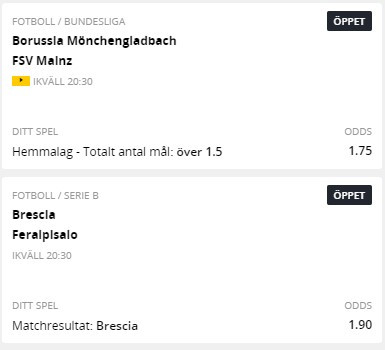 dagens bästa speltips, speltips på odds, speltips på fotboll, betsson