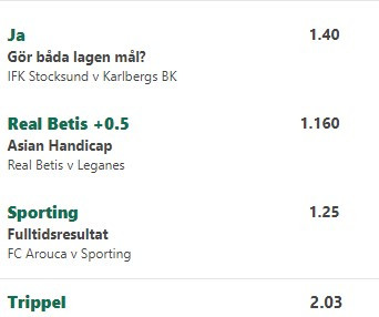 speltips, fotbolls tips, oddset, rekat och klart, dagens speltips, speltips idag