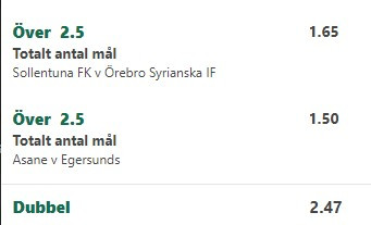 speltips, fotbolls tips, oddset, rekat och klart, dagens speltips, speltips idag