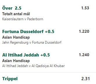 speltips, fotbolls tips, oddset, rekat och klart, dagens speltips, speltips idag