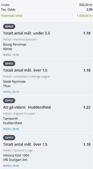 speltips idag, speltips på fotboll, dagens speltips, betting tips, odds, dagens bästa speltips