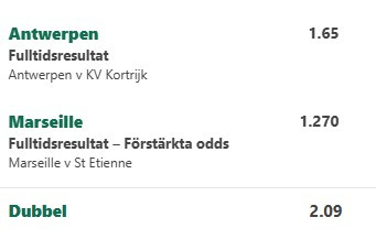 dagens speltips, fotboll odds, Bet Builder, vinnare, målspel, skott på mål, dubbel, Sassuolo vs Brescia, Al Wahda vs Al Ittihad, Southampton vs Bournemouth, Atletico Madrid vs Celta Vigo, West Ham vs Brentford, Antwerpen vs KV Kortrijk, Marseille vs St Etienne, Toulouse vs PSG, bettingtips