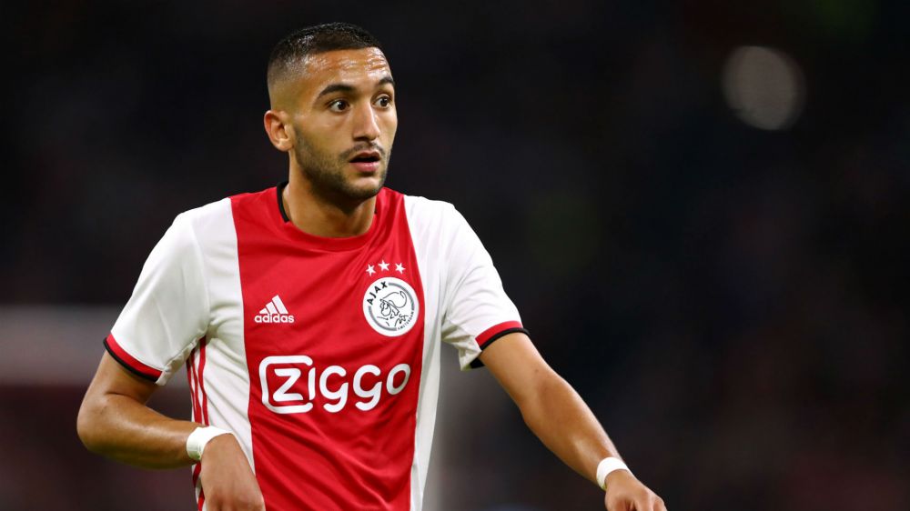 Hakim Ziyach har varit involverad i 166 mål - 79 gjorda mål samt 87 assister - sedan hans Eredivisie-debut år 2012 Speltips, Betting, Sport, Nyhet, News, Fotboll, Ajax, Chelsea