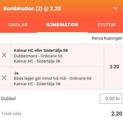 Kalmar HC - Södertälje SK, Hockeyallsvenskan, ishockey, speltips, spel, tips, odds, tippa