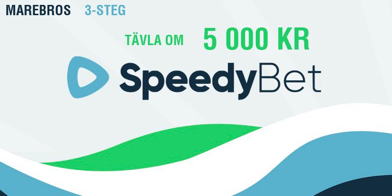 5 000 kr SWISH tävling med SpeedyBet Speedybet, speltips, tävling, odds, betting
