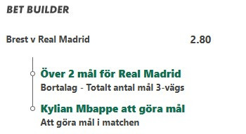 Champions League-speltips, fotbollsspel, bettingtips, hörnor, målspel, Bet Builder, odds, spelbolag.