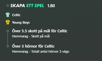 dagens speltips, Champions League, engelska Championship, saudiarabiska ligan, Celtic vs Young Boys, Feyenoord vs Bayern München, Real Madrid vs FC Salzburg, Al Qadisiya, Al Ittihad, Leeds vs Norwich, Bet Builder, Asian Handicap, målspel, hörnspel